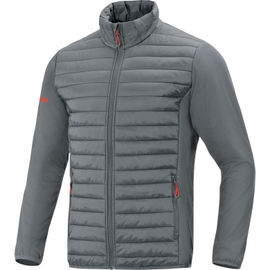 JAKO Transition Jacket Hybrid Jacket Premium Stone Grey Men